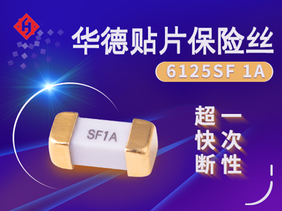 NANO6125 1A 125V镀金保险丝_华德1A 125V快断贴片保险丝