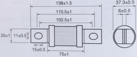 37*70mm大电流保险丝